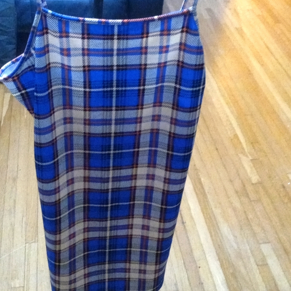 Plaid Cami dress